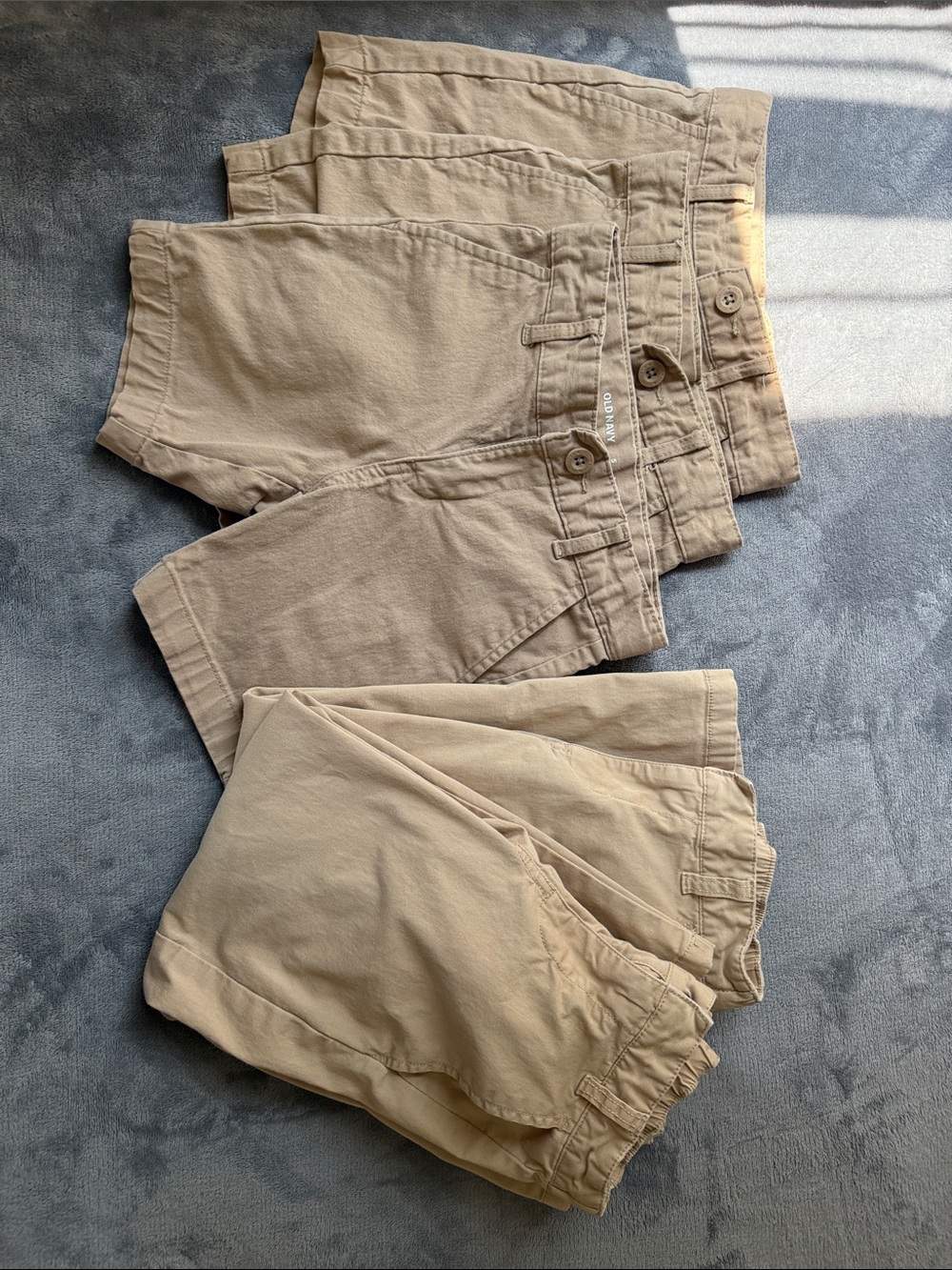 Khaki Boys Uniform Pants & Shorts Bundle